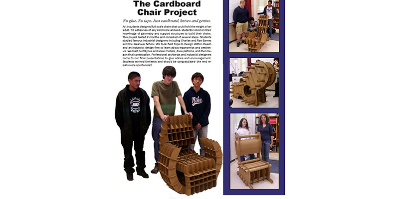 Cardboard Chair Project