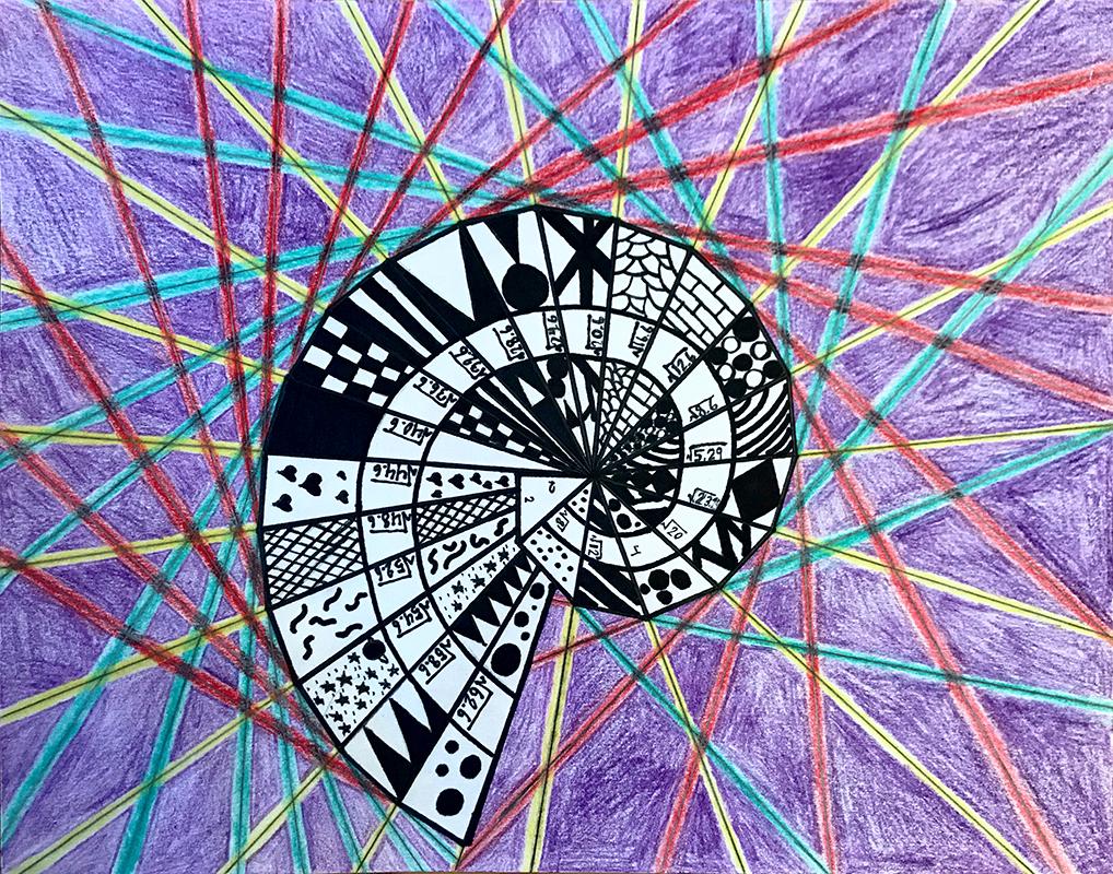 2 Soul Sisters Art Ed: Pythagorean Spirals:  #maclaymathandvisualartscollaboration